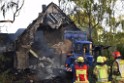 Grossfeuer Einfamilienhaus Siegburg Muehlengrabenstr P0950